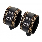 Наручники Anonymo с анималистическим принтом - ToyFa - купить с доставкой в Воронеже