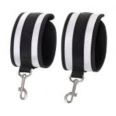 Серебристо-черные оковы Anonymo - ToyFa - купить с доставкой в Воронеже