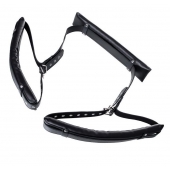 Черные кожаные стропы для фиксации Anonymo - ToyFa - купить с доставкой в Воронеже