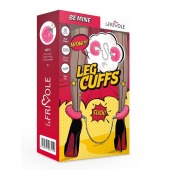 Металлические оковы с розовым мехом - Le Frivole - купить с доставкой в Воронеже