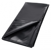 Черная простыня для секса из ПВХ - 220 х 200 см. - ToyFa - купить с доставкой в Воронеже