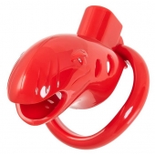 Красный мужской пояс верности из пластика - ToyFa - купить с доставкой в Воронеже