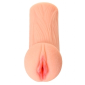 Реалистичный мастурбатор-вагина телесного цвета Elegance.001 с вибрацией - KOKOS - в Воронеже купить с доставкой