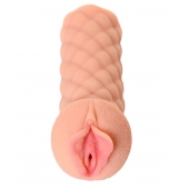 Телесный мастурбатор-вагина Elegance.002 с вибрацией - KOKOS - в Воронеже купить с доставкой
