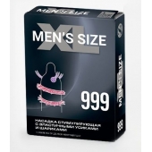 Стимулирующая насадка на пенис MEN SIZE 999 - Sitabella - в Воронеже купить с доставкой