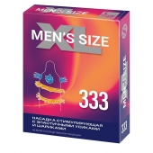 Стимулирующая насадка на пенис MEN SIZE 333 - Sitabella - в Воронеже купить с доставкой