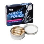 Пищевой концентрат для мужчин MANS FORCE  - 12 капсул - Sitabella - купить с доставкой в Воронеже
