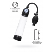 Прозрачная механическая помпа Roald с манометром - Sexus - в Воронеже купить с доставкой