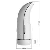 Вибромастурбатор Marissa с функцией нагрева и подвижным язычком - Baile - в Воронеже купить с доставкой