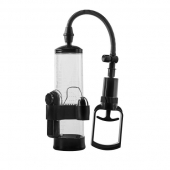 Прозрачная вакуумная помпа с вибрацией Vibrating Penis Pump - Dream Toys - в Воронеже купить с доставкой