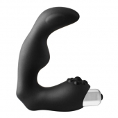 Черный вибромассажер простаты FantASStic Vibrating Prostate Massager - 11,3 см. - Dream Toys - в Воронеже купить с доставкой