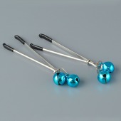 Зажимы на соски с колокольчиками на конце - Sitabella - купить с доставкой в Воронеже