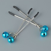 Зажимы на соски с колокольчиками на конце - Sitabella - купить с доставкой в Воронеже