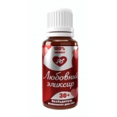 Возбудитель  Любовный эликсир 30+  - 20 мл. - Миагра - купить с доставкой в Воронеже