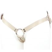 Телесный поясной фаллоимитатор - 22 см. - LOVETOY (А-Полимер) - купить с доставкой в Воронеже