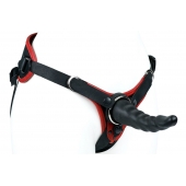 Пояс унисекс UNISEX Style с 2 насадками - LOVETOY (А-Полимер) - купить с доставкой в Воронеже