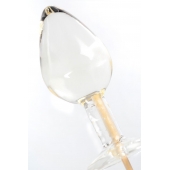 Прозрачный леденец в форме малой анальной пробки со вкусом пина колада - Sosuчki - купить с доставкой в Воронеже