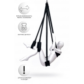 Черные секс-качели Anonymo №0503 - ToyFa - купить с доставкой в Воронеже