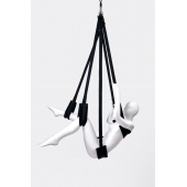 Черные секс-качели Anonymo №0503 - ToyFa - купить с доставкой в Воронеже