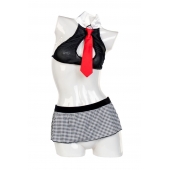 Надувная секс-кукла с реалистичной головой в костюме учительницы - ToyFa - в Воронеже купить с доставкой