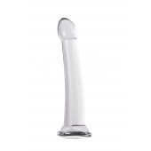 Прозрачный нереалистичный фаллоимитатор Jelly Dildo XL - 22 см. - Toyfa Basic