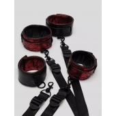 Изысканный набор фиксаций на кровати Reversible Under Mattress Restraint Set - Fifty Shades of Grey - купить с доставкой в Воронеже