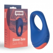 Синее эрекционное кольцо RRRING Dinner Date Cock Ring - FeelzToys - в Воронеже купить с доставкой