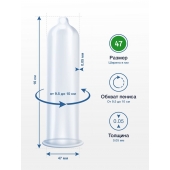 Презервативы MY.SIZE размер 47 - 10 шт. - My.Size - купить с доставкой в Воронеже