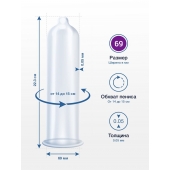 Презервативы MY.SIZE размер 69 - 3 шт. - My.Size - купить с доставкой в Воронеже