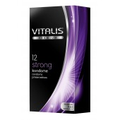 Презервативы с утолщённой стенкой VITALIS PREMIUM strong - 12 шт. - Vitalis - купить с доставкой в Воронеже