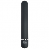 Темно-серый вибромассажер Charlie Tango - 18,4 см. - Fifty Shades of Grey