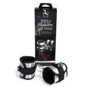 Серо-черные наручники Totally His - Fifty Shades of Grey - купить с доставкой в Воронеже