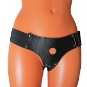 Трусики для страпона с маленьким отверстием - БДСМ Арсенал - купить с доставкой в Воронеже