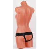 Универсальные черные трусики для страпона - БДСМ Арсенал - купить с доставкой в Воронеже