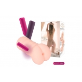 Телесный вибромастурбатор-анус Tong-ggo Auto - KOKOS - в Воронеже купить с доставкой