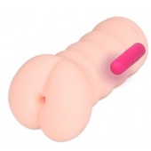 Телесный вибромастурбатор-анус Tong-ggo Auto - KOKOS - в Воронеже купить с доставкой