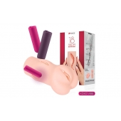 Телесный вибромастурбатор-вагина Dream Auto - KOKOS - в Воронеже купить с доставкой