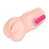 Телесный вибромастурбатор-вагина Dream Auto - KOKOS - в Воронеже купить с доставкой
