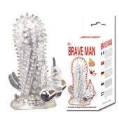 Насадка-удлинитель с пупырышками, усиками и вибрацией - Baile - в Воронеже купить с доставкой