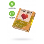 Экологически чистые презервативы Masculan Organic - 3 шт. - Masculan - купить с доставкой в Воронеже