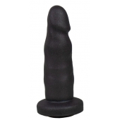 Черная реалистичная насадка-фаллоимитатор с головкой - 13 см. - LOVETOY (А-Полимер) - купить с доставкой в Воронеже