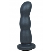 Черная анальная рельефная насадка-фаллоимитатор - 15 см. - LOVETOY (А-Полимер) - купить с доставкой в Воронеже