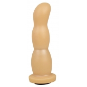 Телесная рельефная насадка Harness - 14,2 см. - LOVETOY (А-Полимер) - купить с доставкой в Воронеже