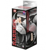 Женский пояс-трусики c 2 насадками и вагинальной пробкой WOMAN LONG - LOVETOY (А-Полимер) - купить с доставкой в Воронеже