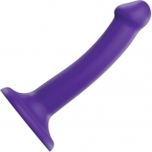 Фиолетовый фаллоимитатор-насадка Strap-On-Me Dildo Dual Density size S - 17 см. - Strap-on-me - купить с доставкой в Воронеже
