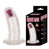 Насадка-удлинитель с пупырышками, усиками и вибропулькой - Baile - в Воронеже купить с доставкой