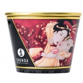 Массажная  свеча Sparkling Strawberry Wine с ароматом клубничного вина - 170 мл. - Shunga - купить с доставкой в Воронеже