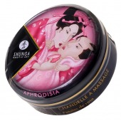 Массажная свеча Rose Petals с ароматом розы - 30 мл. - Shunga - купить с доставкой в Воронеже