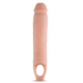 Телесная насадка на пенис 11.5 Inch Cock Sheath Penis Extender - 29,2 см. - Blush Novelties - в Воронеже купить с доставкой