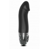 Черный вибратор с электростимуляцией Real Deal Neal - 16,5 см. - MyStim - купить с доставкой в Воронеже